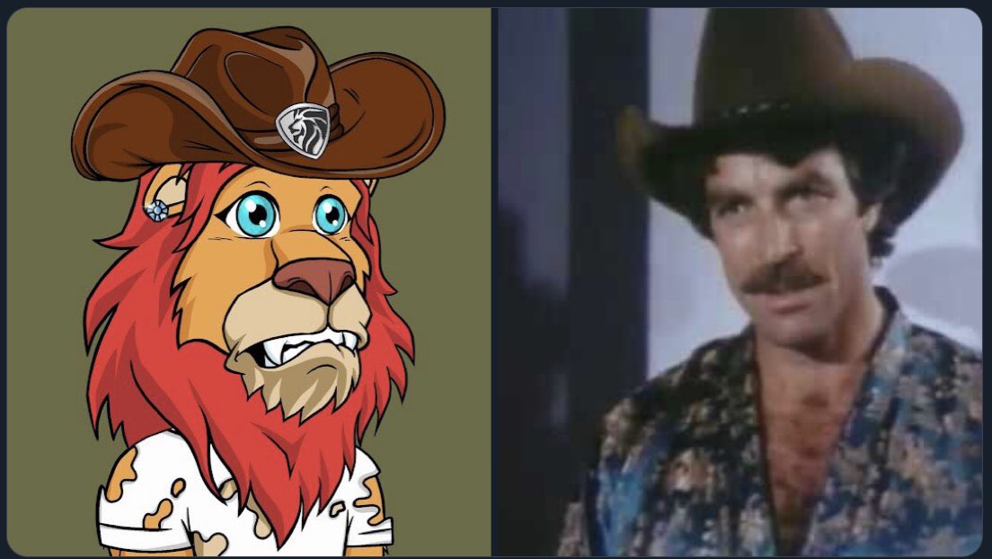 wooby320's tweet photo. @ekmrkt @LazyLionsNFT Same energy! #heremeroar https://t.co/JOVGLbFCQa