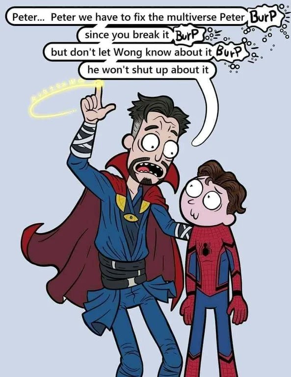 MEANWHILE, in another part of the multiverse...