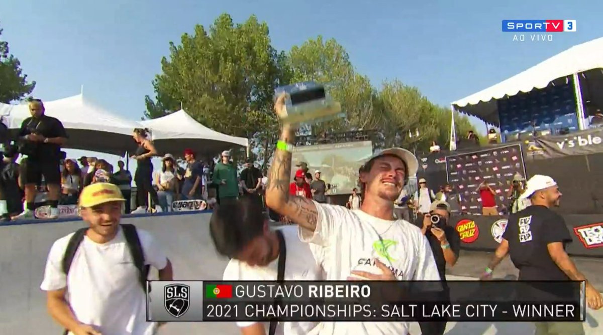 Que final sensacional! Vitória de Gustavo Ribeiro 🇵🇹

#SkateNoSporTV
