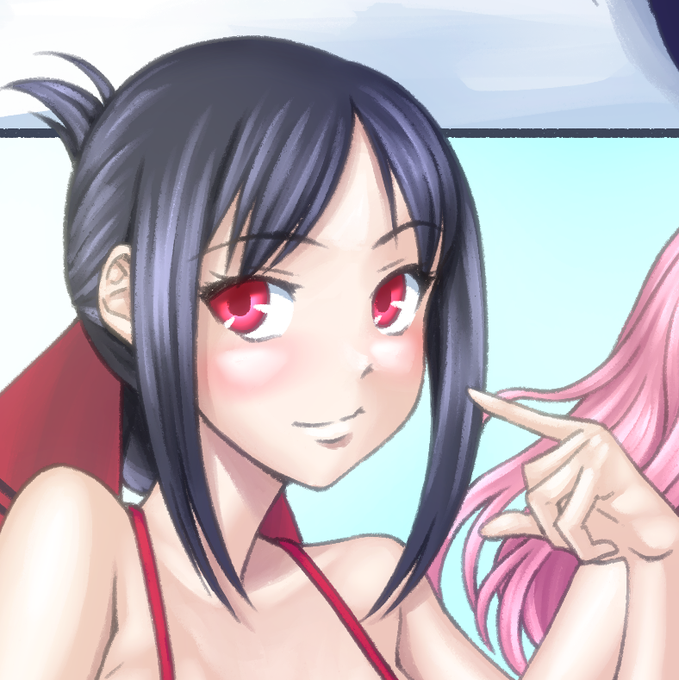 Fantiaコミッションでリクエストいただいた「かぐ〇様は告らせたい」のマンガ風イラスト公開です!🥳
主人公が相手の気を引くためえげつない肉体改造に邁進するというストーリーです…いいですねぇ～
こういうエグイ改造は私も興奮します😊
特にこういう真面目そうな娘がやると! 