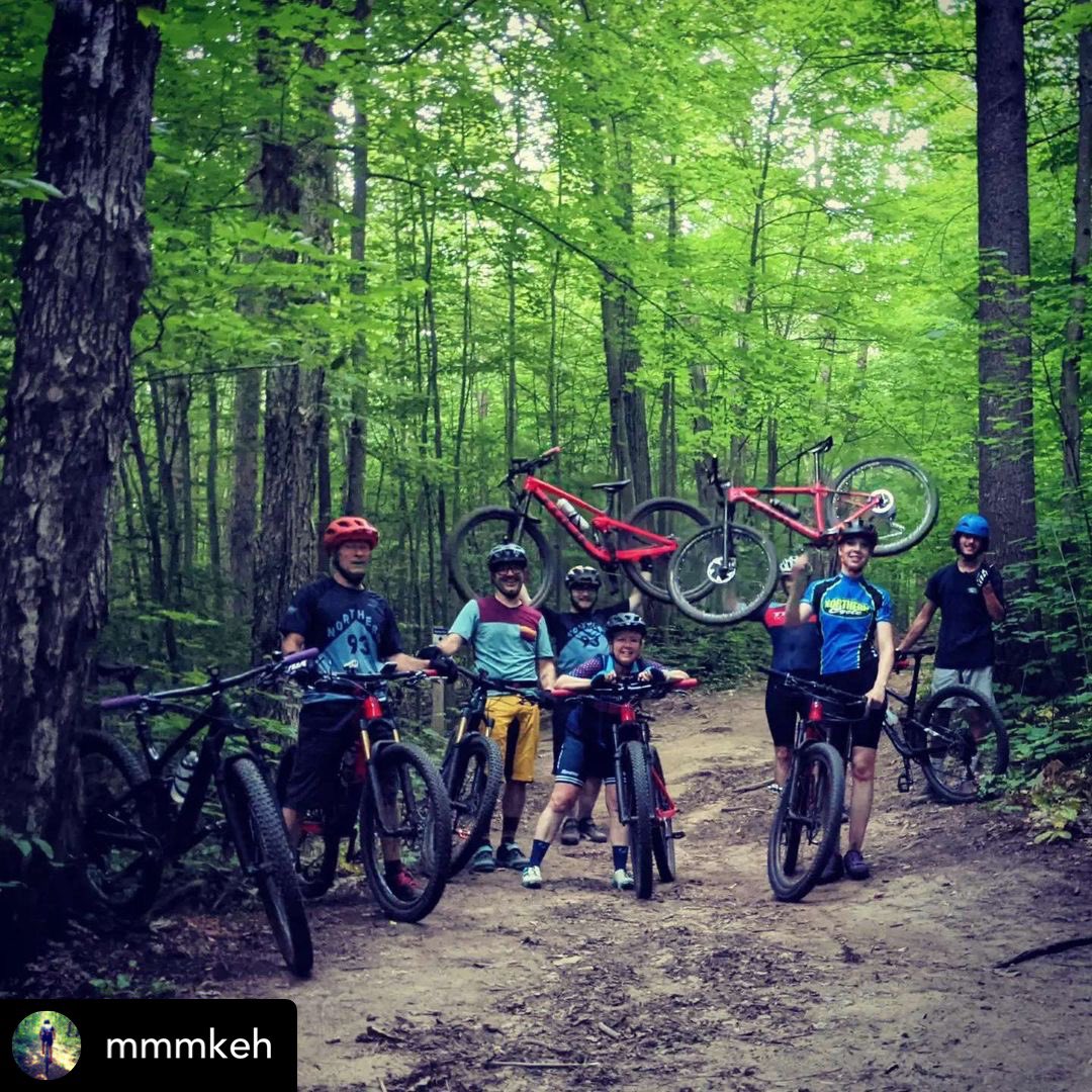 bigbluecanoe2's tweet photo. Recent staff ride Northern Cycle Ajax with the shop Trek rep. https://t.co/6iNLvV7l1m