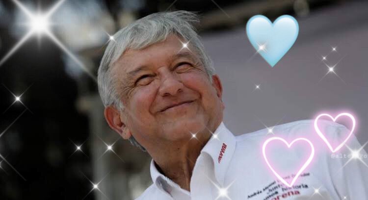 #FelizDíaDelAbuelo al abuelito más querido de México.❤️🇲🇽❤️
 
Nuestro cabecita de algodón @lopezobrador_ ☺️