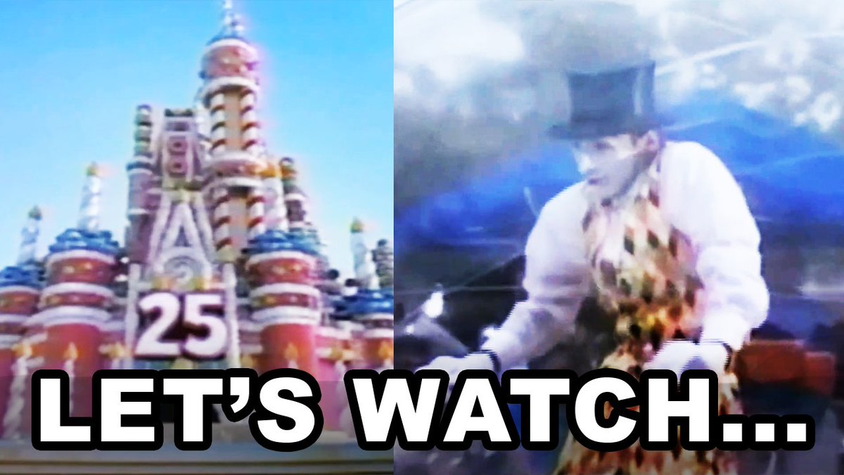 Defunctland's tweet photo. 50th Anniversary TV special? The 25th had three of them, and on @ThemedAlt, Dan, Nate, and I sat down to watch and riff on the first two. It's a new Let's Watch premiering tonight at 9 PM ET. Be there! https://t.co/bqMO2Zca8T https://t.co/7vuY5XL7Gf