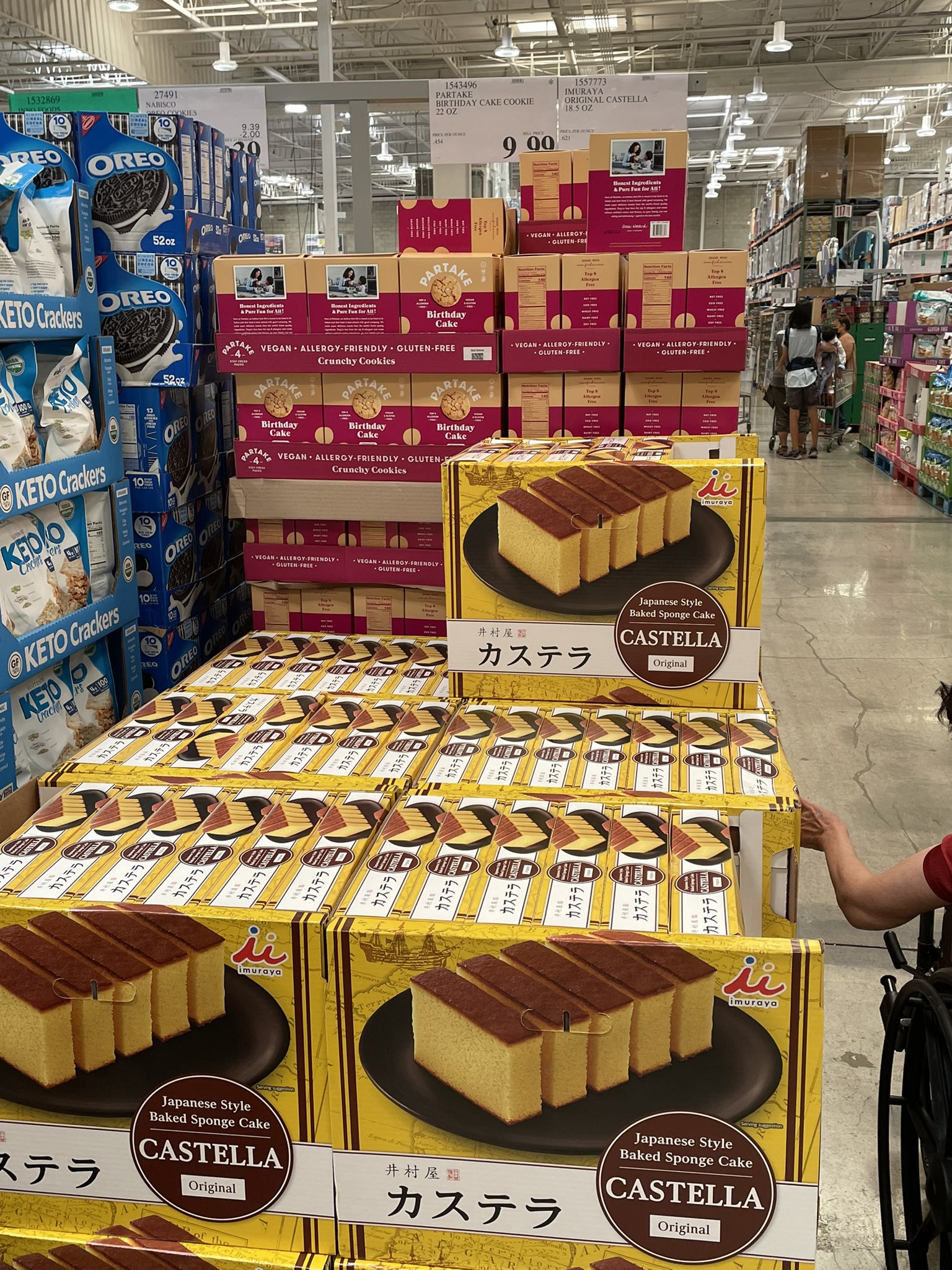 Imuraya JapaneseStyle Baked Sponge Cake Castella, Original