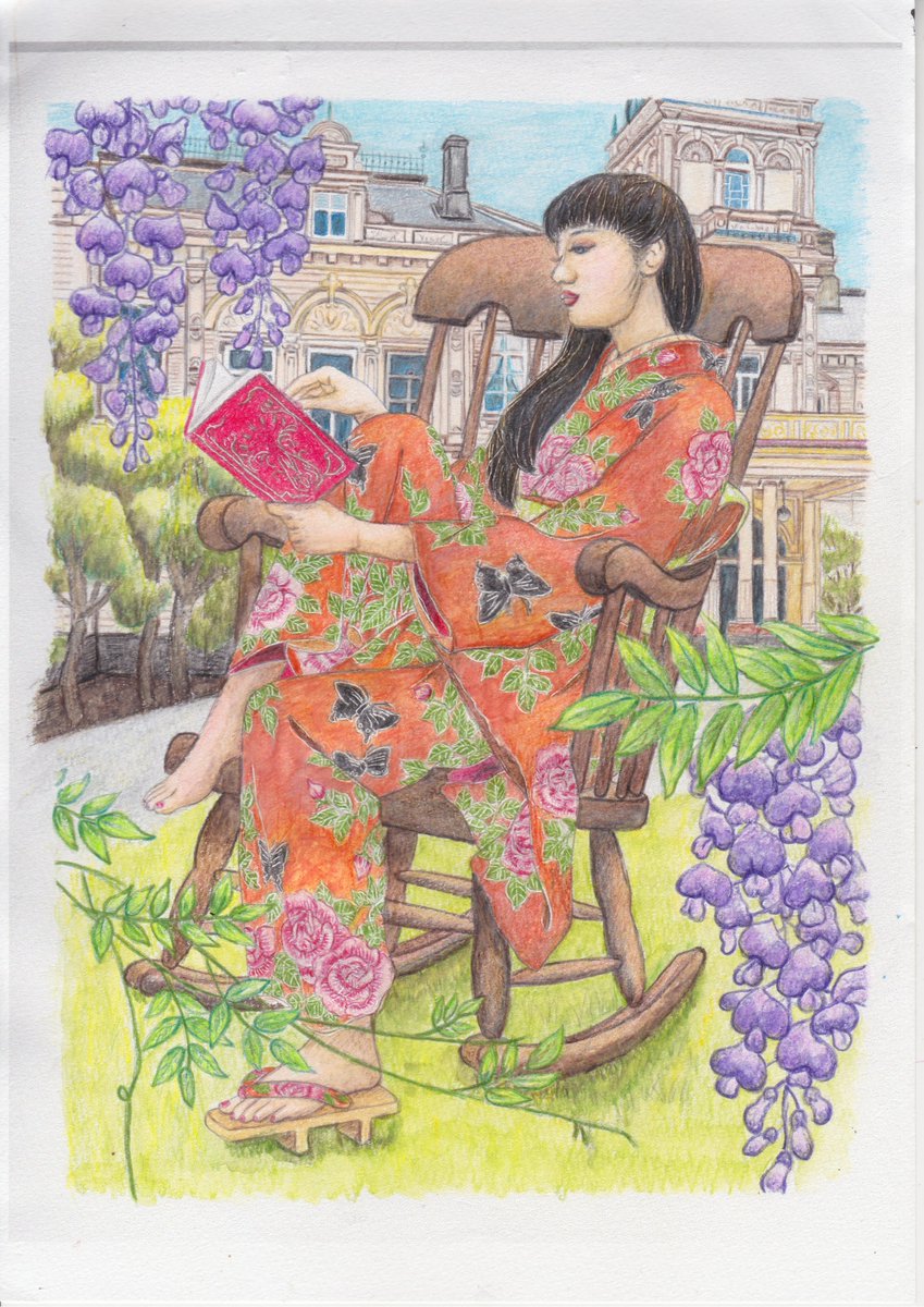 ka_na_ppe's tweet photo. #大人の塗り絵 #プレミアム
#着物姿の乙女たち #幻想の庭
#加藤美紀 @hinamokuren #河出書房新社 @Kawade_shobo
#uni #三菱鉛筆
#ユニウォーターカラー #水彩色鉛筆 #watercolor
#ぺんてる #みず筆
#ユニカラー #油性色鉛筆 #unicolor
#マルマン #maruman #図案シリーズ #スケッチパッド https://t.co/wZMdPsAINr