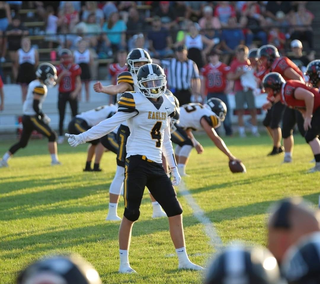 Thumbs Up for 
2021 Season Opening win
Vs Akron-Westfield
14-7!
Go Eagles
#battlesports