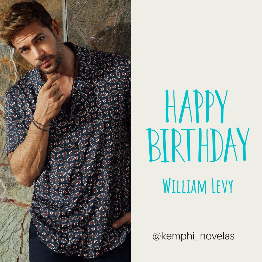 Happy Birthday William Levy! The telenovela star is 41 today!       
