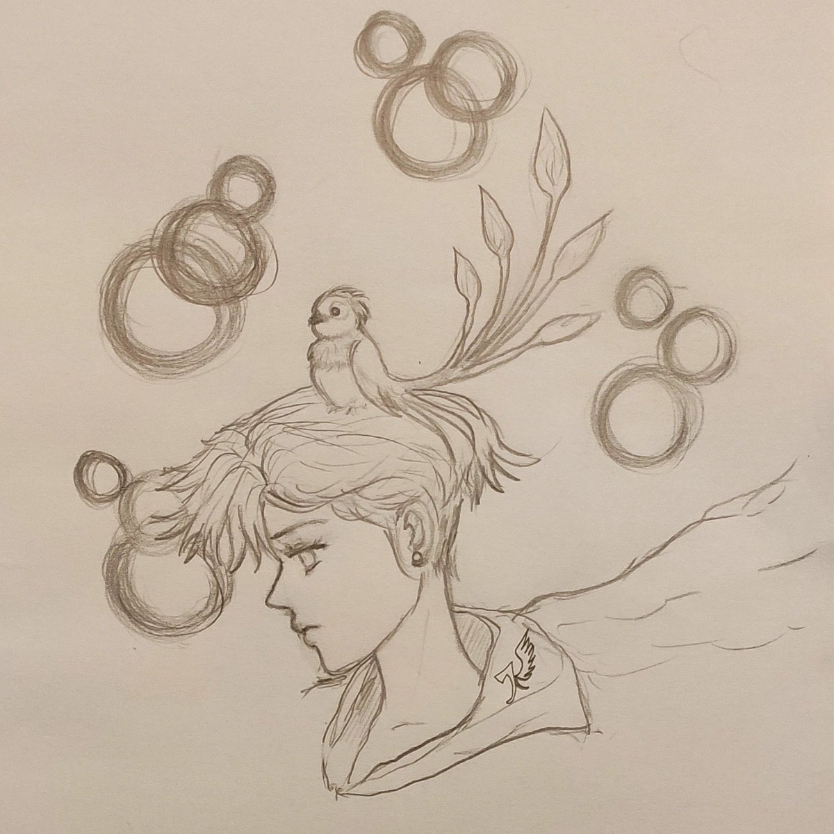 kossinineart's tweet image. Your soul 🌀
When your mind say : you can do it ! but your body can't follow...
You need a break !

#soul #bird #breakneeded #draw #illustration #Sketch #myartwork #oc #ocs #traditionalart #manga #anime #comics #cartoon #artist #kossinine #quote #artistontwitter #그림 #お絵かき