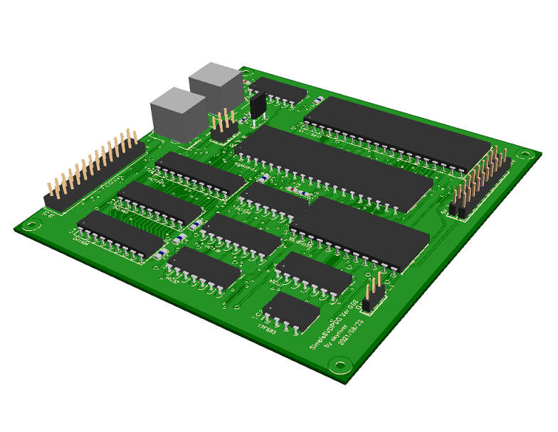 wcinp's tweet photo. 13個のDIP ICを使ったオリジナル8bit CPUを検討中
VDP(TMS9918)やPSG(AY-3-8910)を実装したサブ基板が動いているようなので回路図とパターンを改版してALLPCBさんに製造依頼しました（クーポン使えました^^）
https://t.co/QET7KBg4QP
#Simple8Z #VDPSG #OriginalCPU #自作CPU https://t.co/8NcyPfZAu3