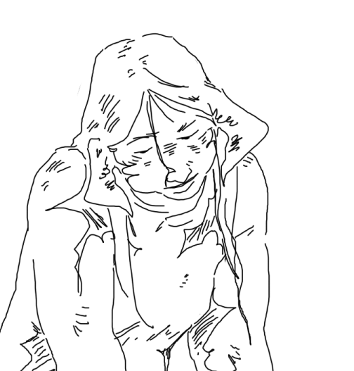 cannot stop drawing naked ryder for some reason 