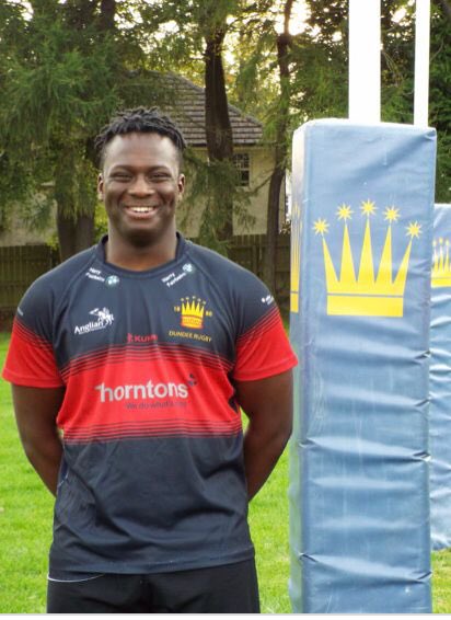 GlasgowHawks1's tweet photo. Moby Ogunlaja is another of the Dundee contingent that is travelling down to Glasgow to study. The tight head prop is part of the FOSROC Glasgow and the West Academy and will look to make a push for the Scotland U20’s and Super 6 squads next year. https://t.co/5T0ekr35yX