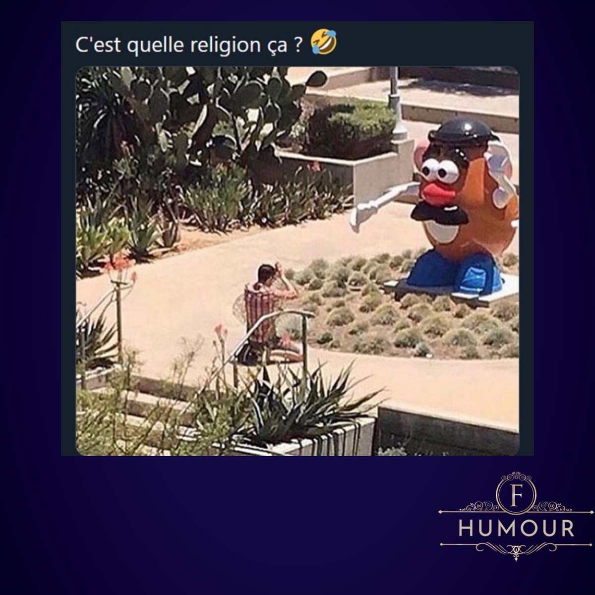 F - Humour tweet media