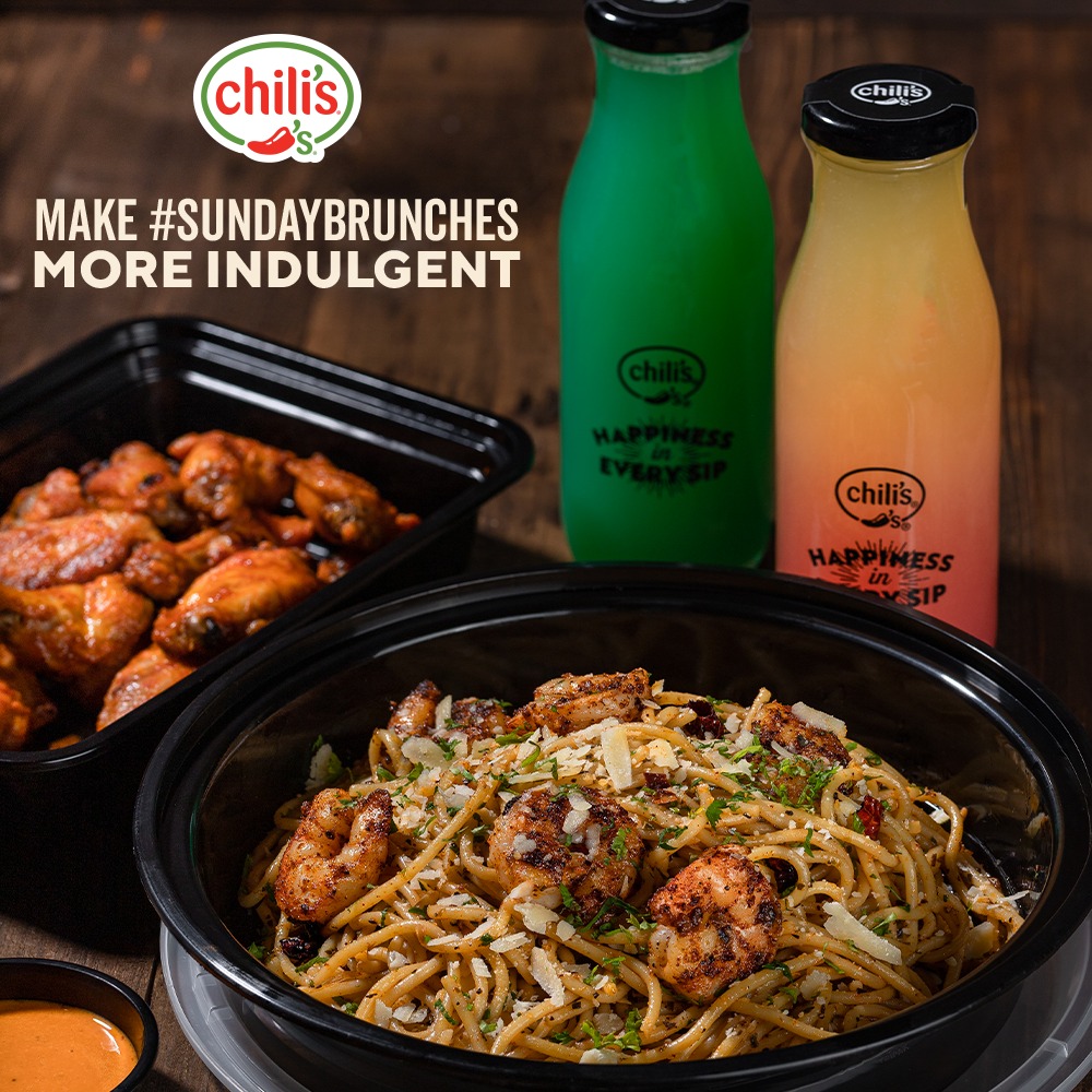 ChilisNEIndia's tweet photo. Make #SundayBrunches more indulgent with a delectable spread of Tex-Mex food and refreshing #beverages πΉ . #OrderChilis home and #relax π !
#ChilisIndia #ChilisLoveIsBack #ChilisIsSafe #Food #FoodLover #FoodLove #Foodie #Tasty #Delicious #SundayVibes #SundayBrunch #SundayMood https://t.co/PNfqIrdJsY