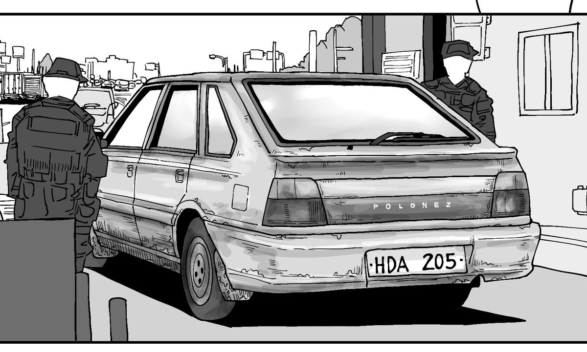 #誰も描かなそうな車を描いた奴しか勝たん
ポロネーズはポーランドの方からたくさん反応頂けて嬉しかった。 