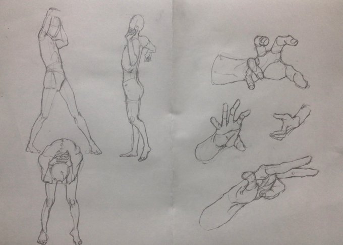 【2週目】2日目前半:クロッキー(32回目)
朝活2
#イラスト夏合宿 