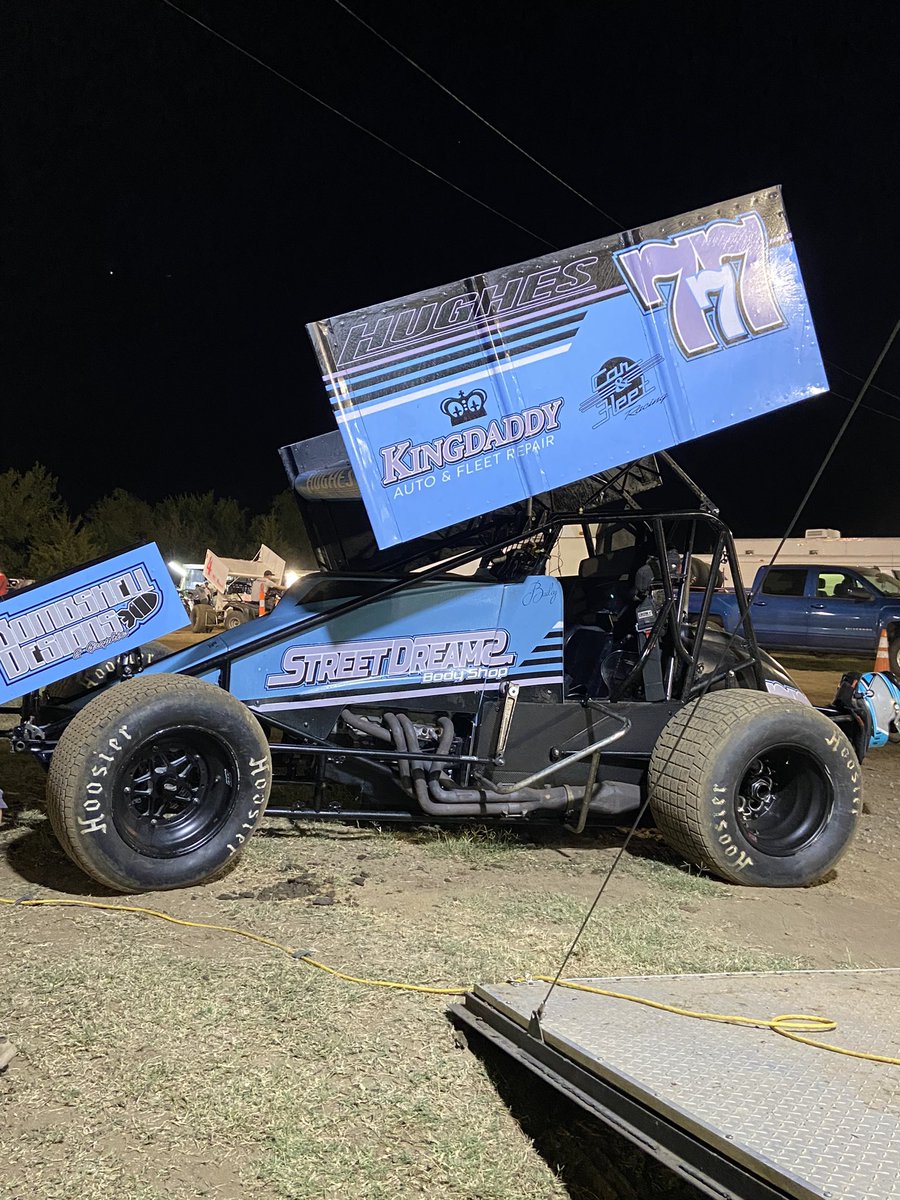 Winner of the first A feature Creek County tonight. #SBS #Wesmar #Street dreams