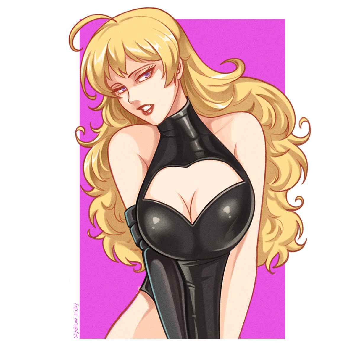 yellow_nicky's tweet photo. 🔥 Yang 🔥 
Shirt Cut Meme
Just didn't had time to draw the free space lol 
.
.
.
#RWBY #YangXiaoLong #RWBYfanart https://t.co/2FUV89oQiB