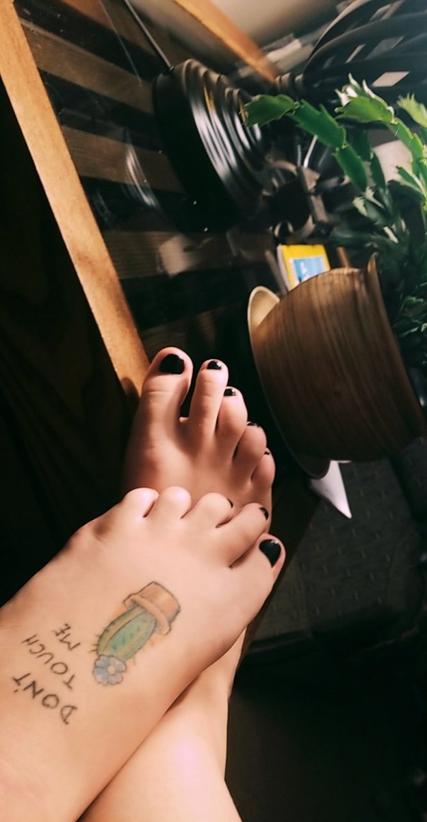 TattedGoddess9's tweet photo. Where are all my foot lovers 👅😈 
Fresh pedicure, silky smooth 😝😩 

#footfetısh #feet #tattoodfeet #toes #fetish #findom #cashapp #paypal #humanatm https://t.co/YpqokU2czO
