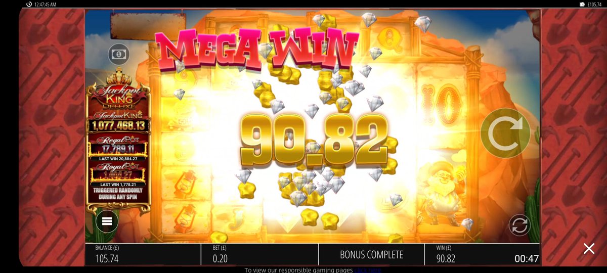 LSslotz's tweet photo. First session in a while and some excellent hits. £10 deposit, withdrawn £110 🤑 (£160 account top balance).

Casino- Play ojo https://t.co/c2oZkSYEV4