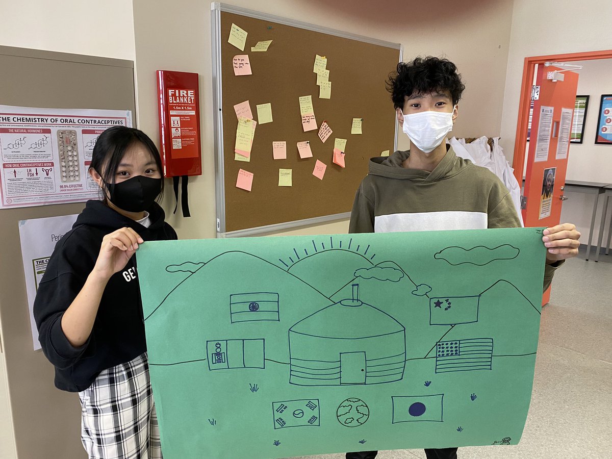 steppescience's tweet photo. School means so much more to our students than just academics. International mindedness, athletics, friendship and home-from-home feature heavily in what #ISUMNG means to DP1 students as they return to face to face learning. #SEL #ISUlearns https://t.co/qxNQ0fSXBR