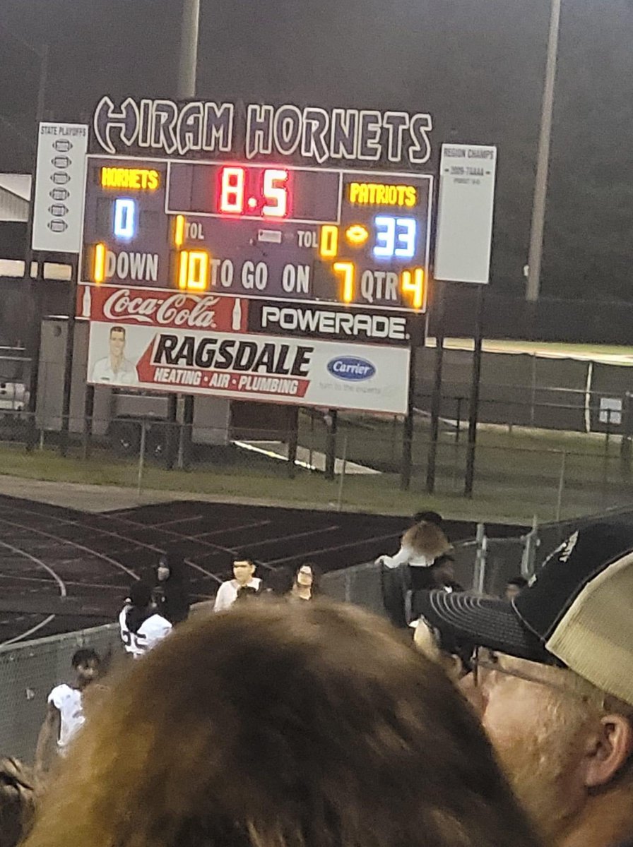 PC over Hiram 34-0
Love being a patriot!