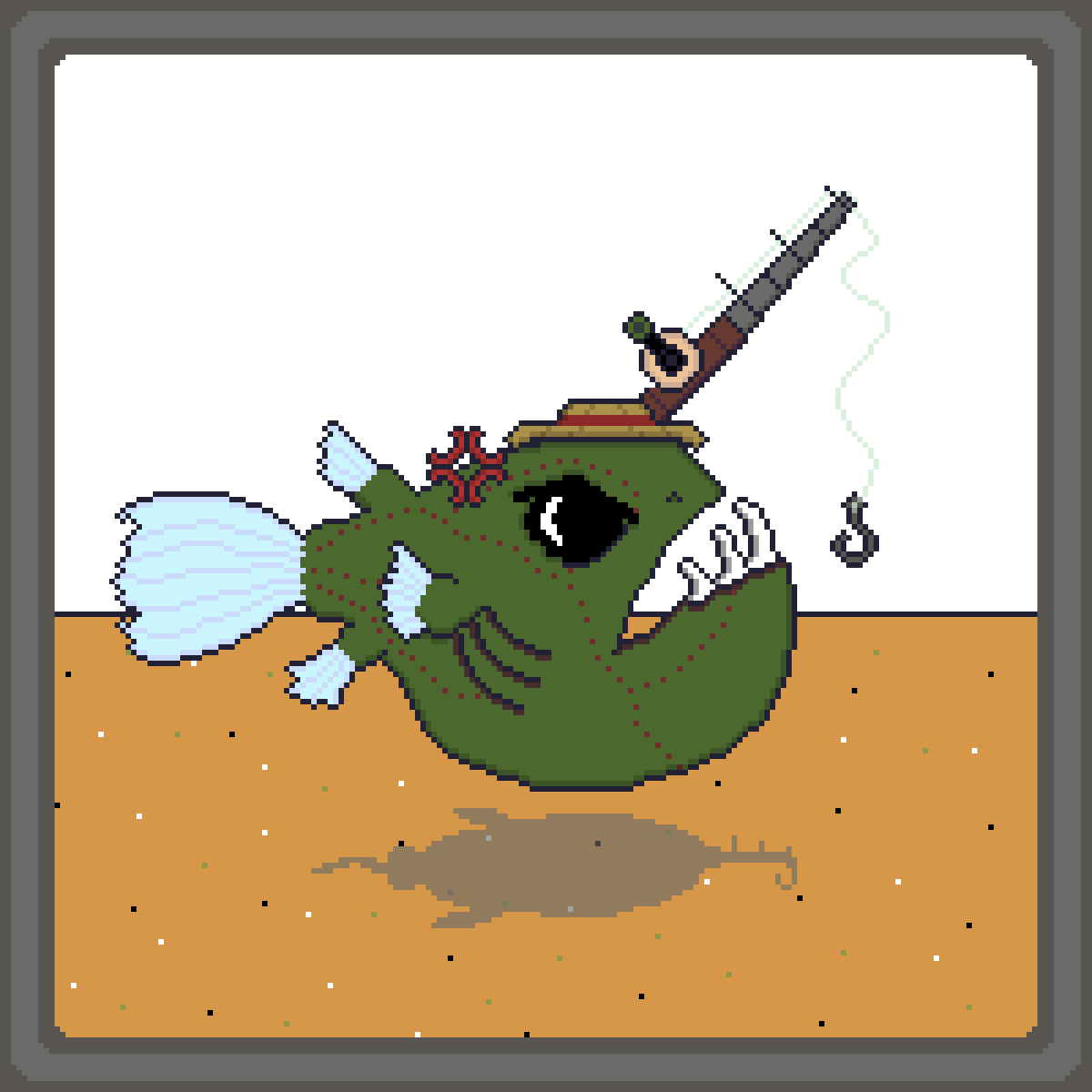 Introducing Angry Anglers! A new NFT collection based on everyone's favorite furious fishy: the anglerfish! Stay tuned for the first 10-angler series dropping early this week on OpenSea! Here's a sneak peak! #NFT #NFTs #NFTCommunity #NFTdrop #OpenSeaNFT #Crypto  #cryptocurrency
