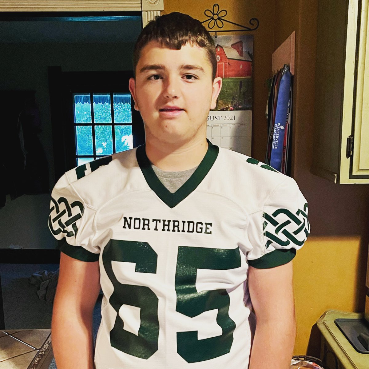 Very proud of this guy… he’s searched high and low for his place. Getting up at 5:30am on the first day of school to go lift and staying until 5:30pm at practice makes for a long day. You have to love it to be committed at that level. 💚 Excited for his Freshman year!