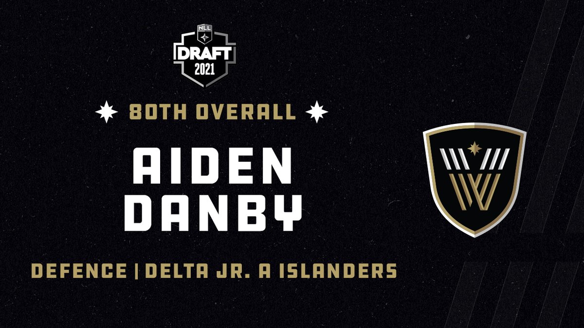 VanWarriors's tweet photo. Our final pick of the 2021 NLL draft is Aiden Danby from the Delta Jr. A Islanders. https://t.co/hVmxMRgdfx