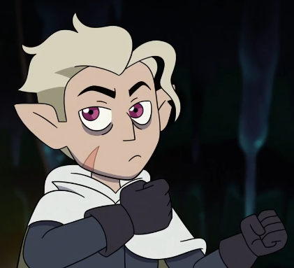 arothoughts's tweet photo. Today's aromantic character of the day is Hunter from The Owl House! (Headcanon) 💚🤍🖤 https://t.co/aW3yJ7cbbU