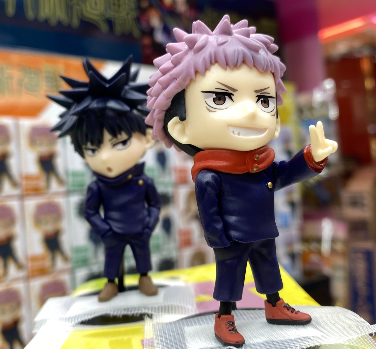 تويتر タイトーステーション所沢店 على تويتر プライズ 新入荷 呪術廻戦 デフォルメフィギュアvol 1 Amp 2 全4種類となっております タイトー所沢 呪術廻戦 T Co Skog69dvlf