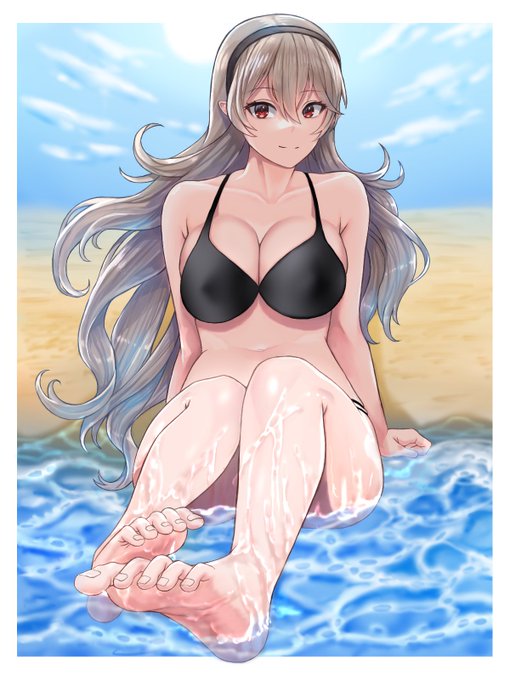 水着カムイちゃん
脚って難しいですね
水の表現は次回以降の宿題として勉強しておきます😌
差分はファンボックスにて! 