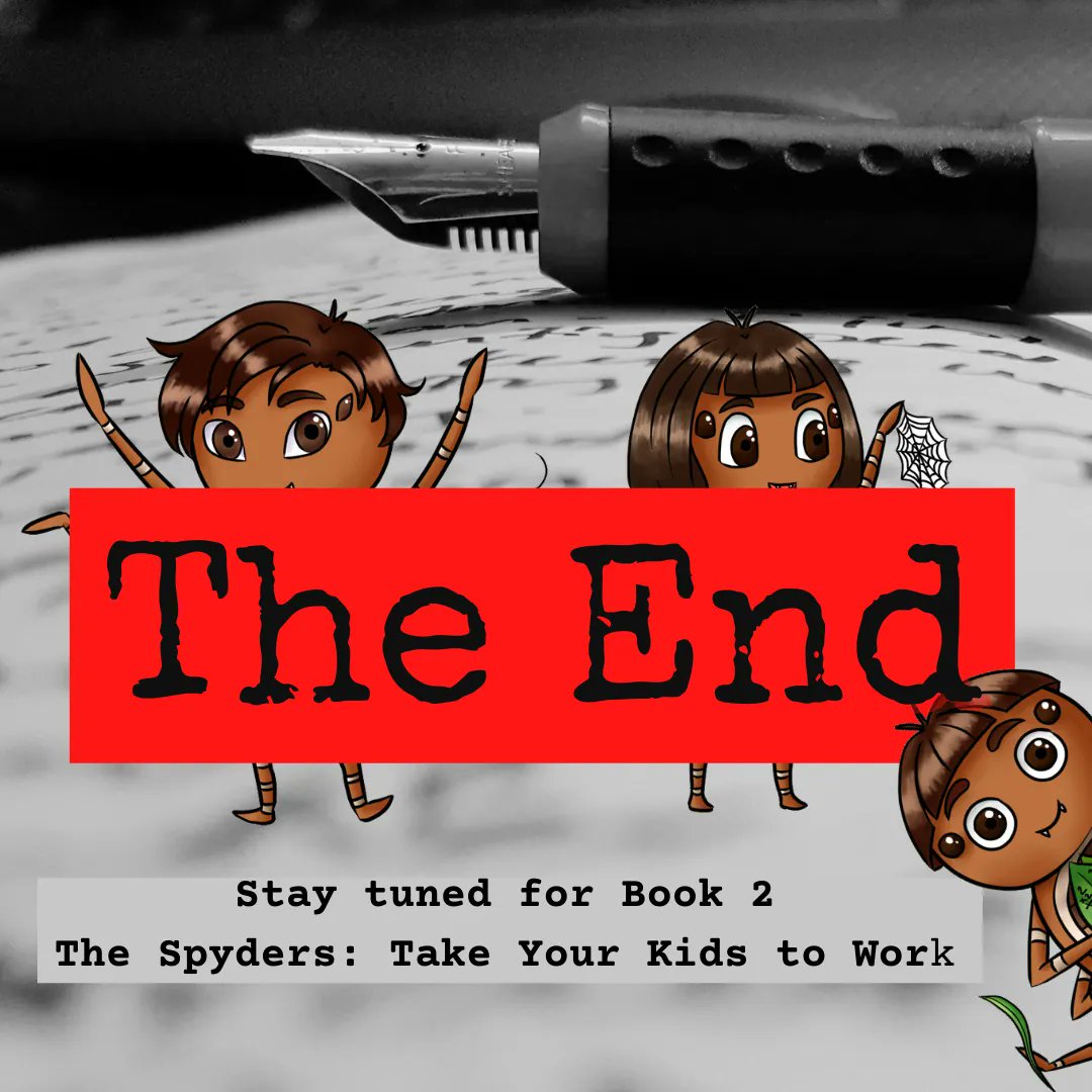 vg1111's tweet photo. Oh yeah who finished the first draft of her second book? That's right - I did! #chapterbook #cdnauthor #kidsbooks #Spiders #books #happycamper #writer https://t.co/ZKtUU4HRaj
