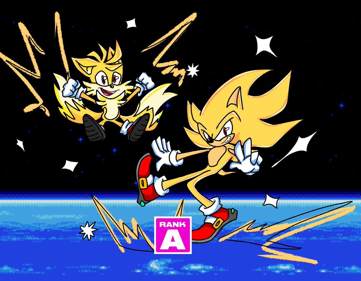 Imagine not having a Super Form (This post was made by the Super Sonic gang) #SonicandTailsR