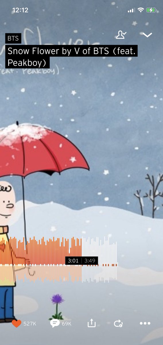 boraVpurpleV's tweet photo. 스노우플라워 유튜브 사클 스밍뮤밍💫💜
#GetBack_VfocusCAM
#SnowFlowerbyV
#KIMTAEHYUNG #BTSV #V #김태형 #テテ #キムテヒョン
❄️SF사클 https://t.co/yoHecWcCV7
❄️SF유튭 https://t.co/pPCYWahSuq https://t.co/pFbvUiOG7b