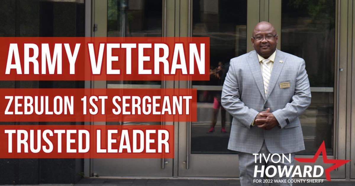Tivon Howard for Wake County Sheriff