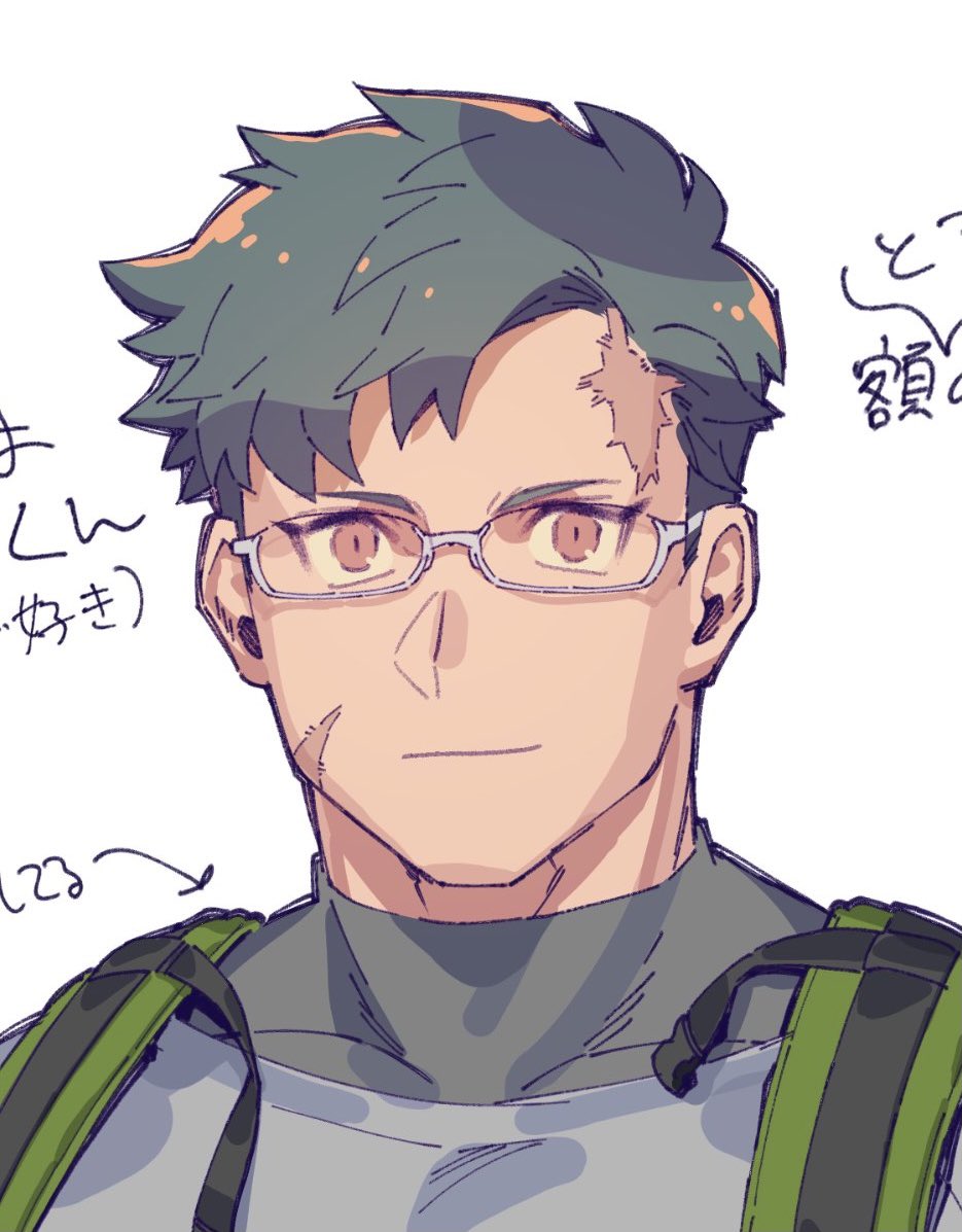 サクタの顔の傷は、中1の頃に坂道で自転車のブレーキがきかなくなって転んだときのもの
 #robinの武圧威 