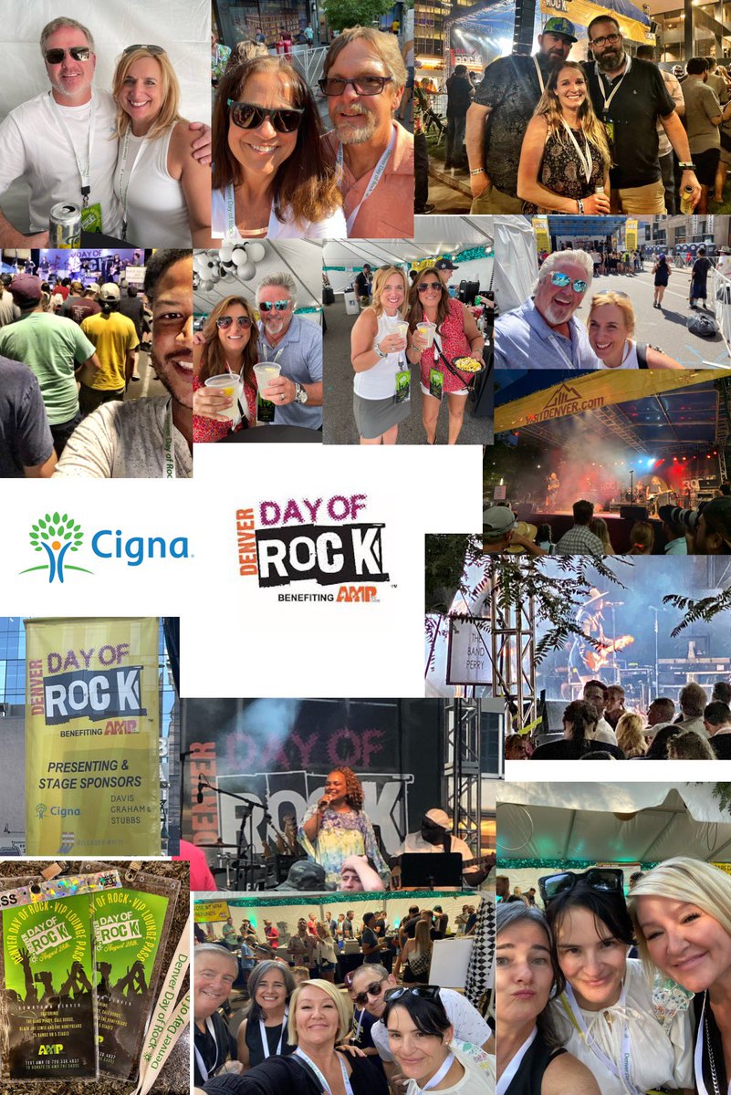 The Teams of @Cigna Mountain States had a rockin’ time raising funds and awareness for over 50 children’s charities through our partnership with @AmptheCause & their annual @denverdayofrock 

#CignaMountainStates
#AmpTheCause
#DenverDayofRock