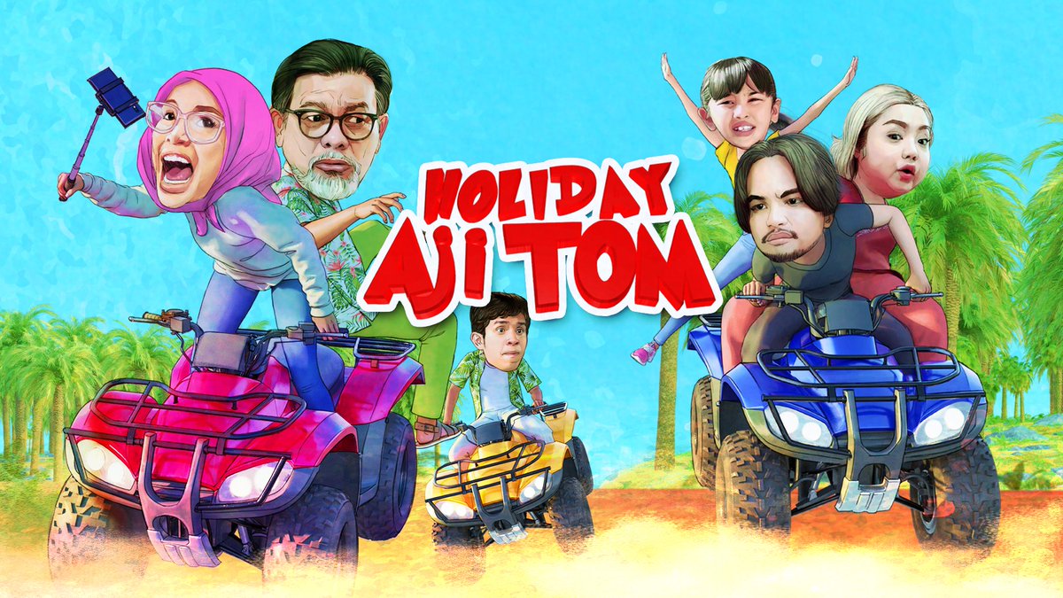 Jangan lupa 9:30 ni geng dekat Awesome TV saluran 123, Astro atau saluran 112, MyTV.
#awesometv #holidayajitom #telemovie #tonight #newmovie #happening