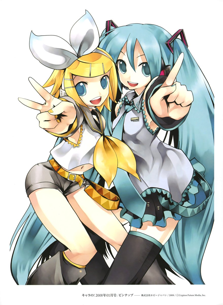 Denni-P's COMMS OPEN (2/3) (@rhythmpurgatory) on Twitter photo if you see hatsune miku and kagamine rin you are gay if you see hatsune miku and kagamine rin you are gay