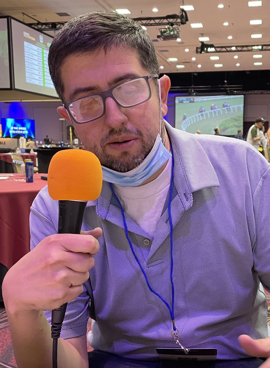 Steve_Byk's tweet photo. Six hours of @NTRA #NHC21 coverage today made possible by @RichEng4ProPick co-hosting and @UptownKCMix in the studio. Jose Arias, AJ Benton, Stanley Bavlish, The Champ, The Hurricane and The Shoe among the featured guests.. Much more tomorrow! https://t.co/0dXfSTCATf