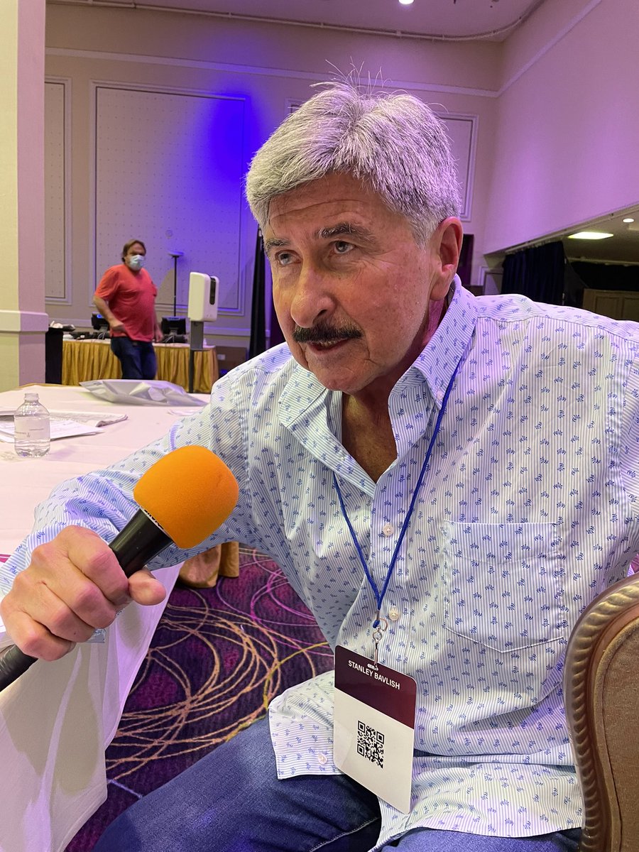 Steve_Byk's tweet photo. Six hours of @NTRA #NHC21 coverage today made possible by @RichEng4ProPick co-hosting and @UptownKCMix in the studio. Jose Arias, AJ Benton, Stanley Bavlish, The Champ, The Hurricane and The Shoe among the featured guests.. Much more tomorrow! https://t.co/0dXfSTCATf