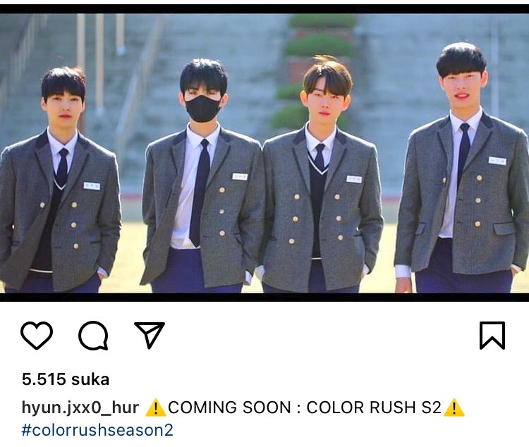 porsatur's tweet photo. Demi apa Color Rush ada season 2 nya?!!!! Aaaaaaaaaaaaaaaaaaaaaaaaaa *teriak* #colorrushseason2 https://t.co/wYNrXopwSa