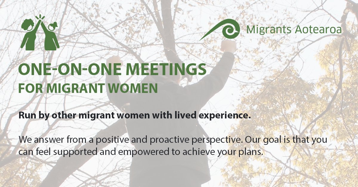 One-on-one meetings promotion with similar title as post, and description reading: We answer from a positive and proactive perspective. Our goal is that you can feel supported and empowered to achieve your plans. Background image of two pairs of hands with coffee cups.