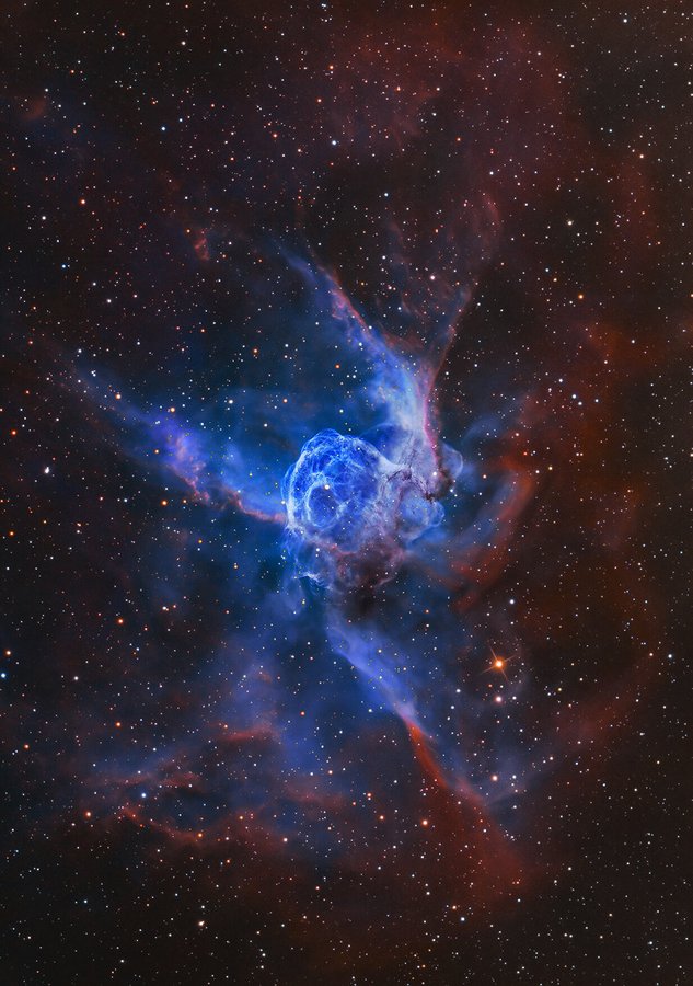 RT @konstructivizm: NGC 2359: Thor's Helmet
Image Credit : Martin Pugh https://t.co/8XIRW3jkK0