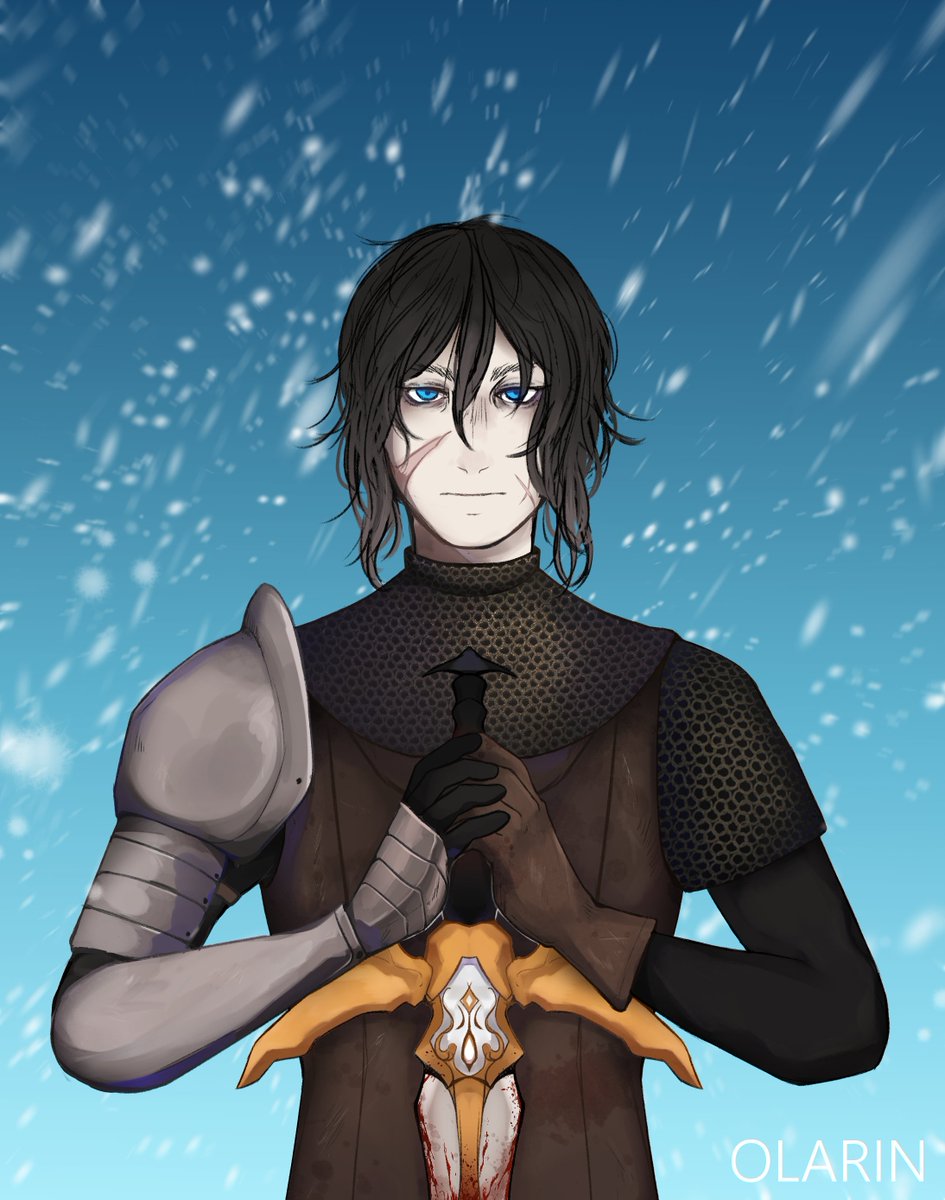 iBralui_Art's tweet photo. Here's my version of @olaringard OC Mehnrié I hope you like my sketch of him Olarin 🙂 https://t.co/iT1WzcTXkh