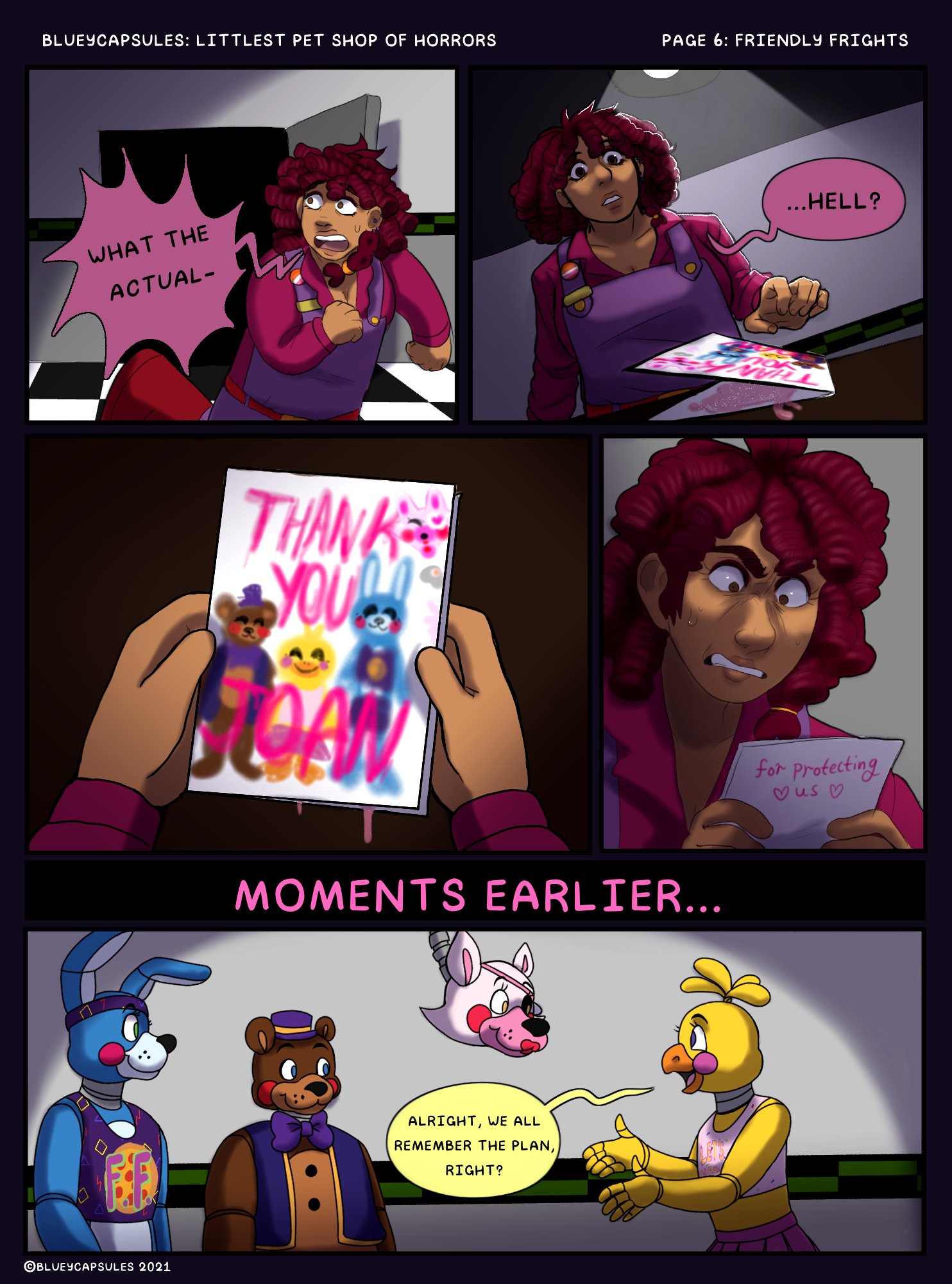 Bluey Capsules on Twitter Fnaf funny, Fnaf book, Fnaf