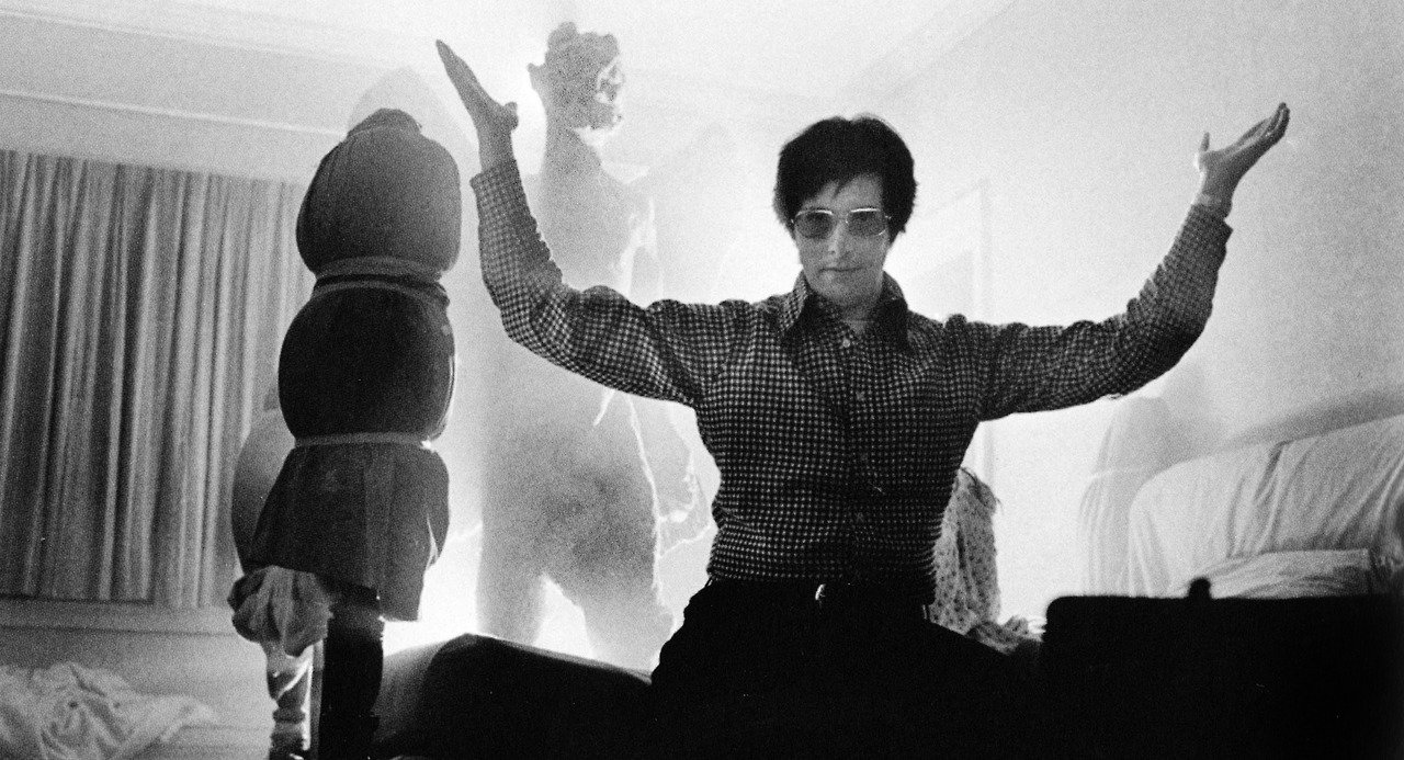 Masterminding evil genius on the set of 1973\s \The Exorcist\ with William Friedkin, a happy 86th birthday today. 