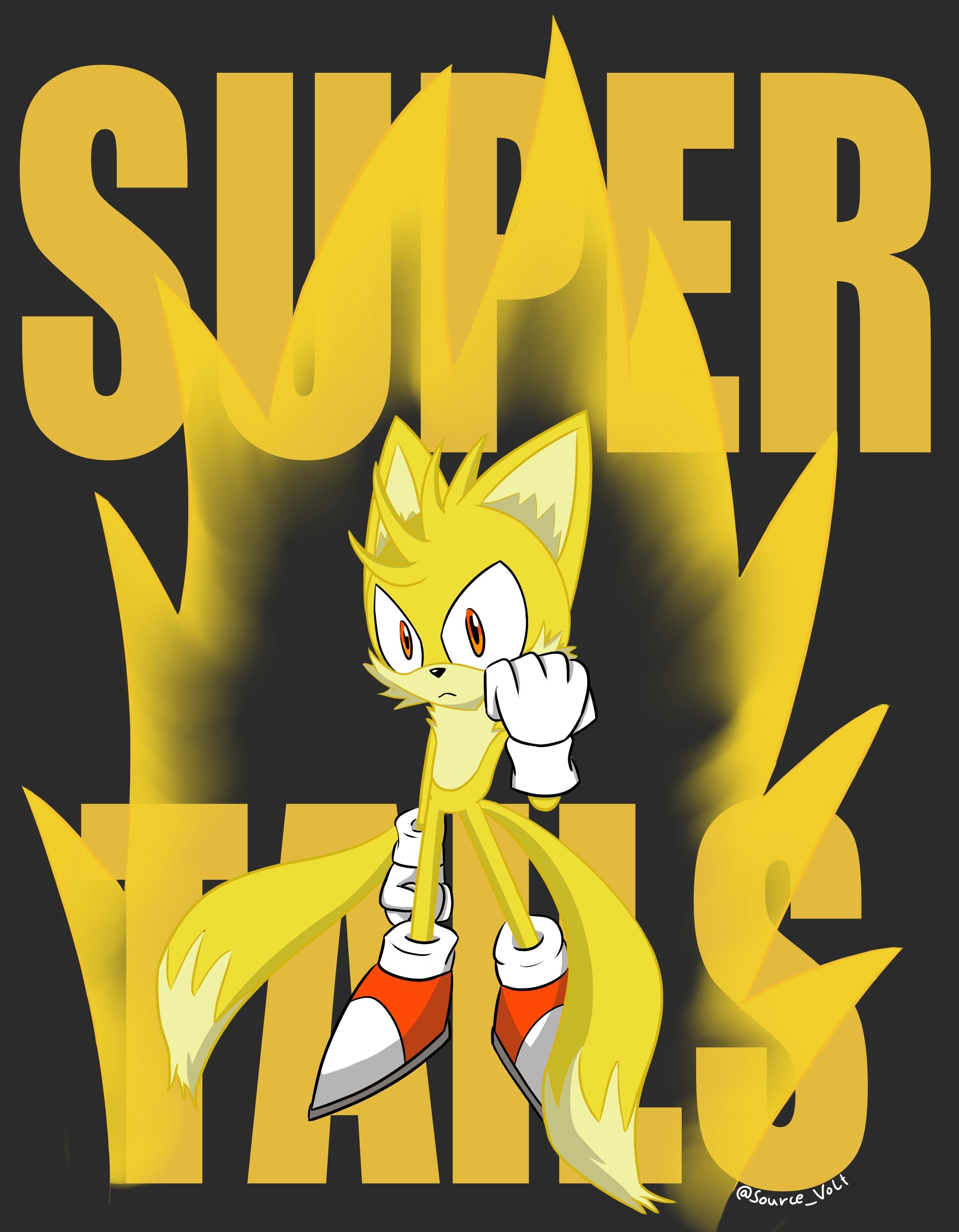 Emi Jones ✨ on X: RT @Source_Volt: Super Tails from Sonic and Tails R. The  Boy Sure got a glow up😌 #SonicandTailsR #Sonicfanart   / X