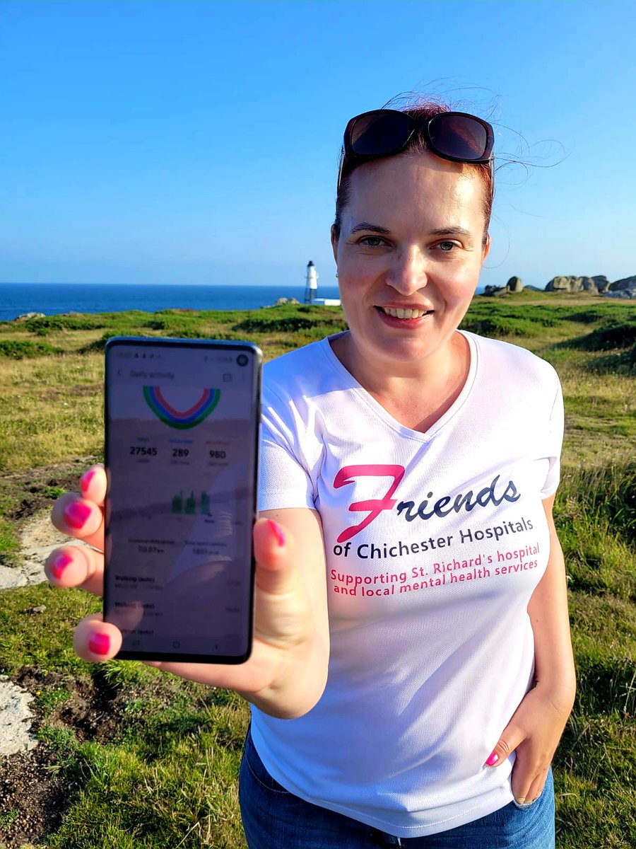Congratulations to Katy Parker who completed a 10 mile walk around the Scilly Isles last week to raise funds for the Friends of Chichester Hospitals. She has also exceeded her fundraising total! If you would like to find out more or sponsor Katy, visit justgiving.com/crowdfunding/k…