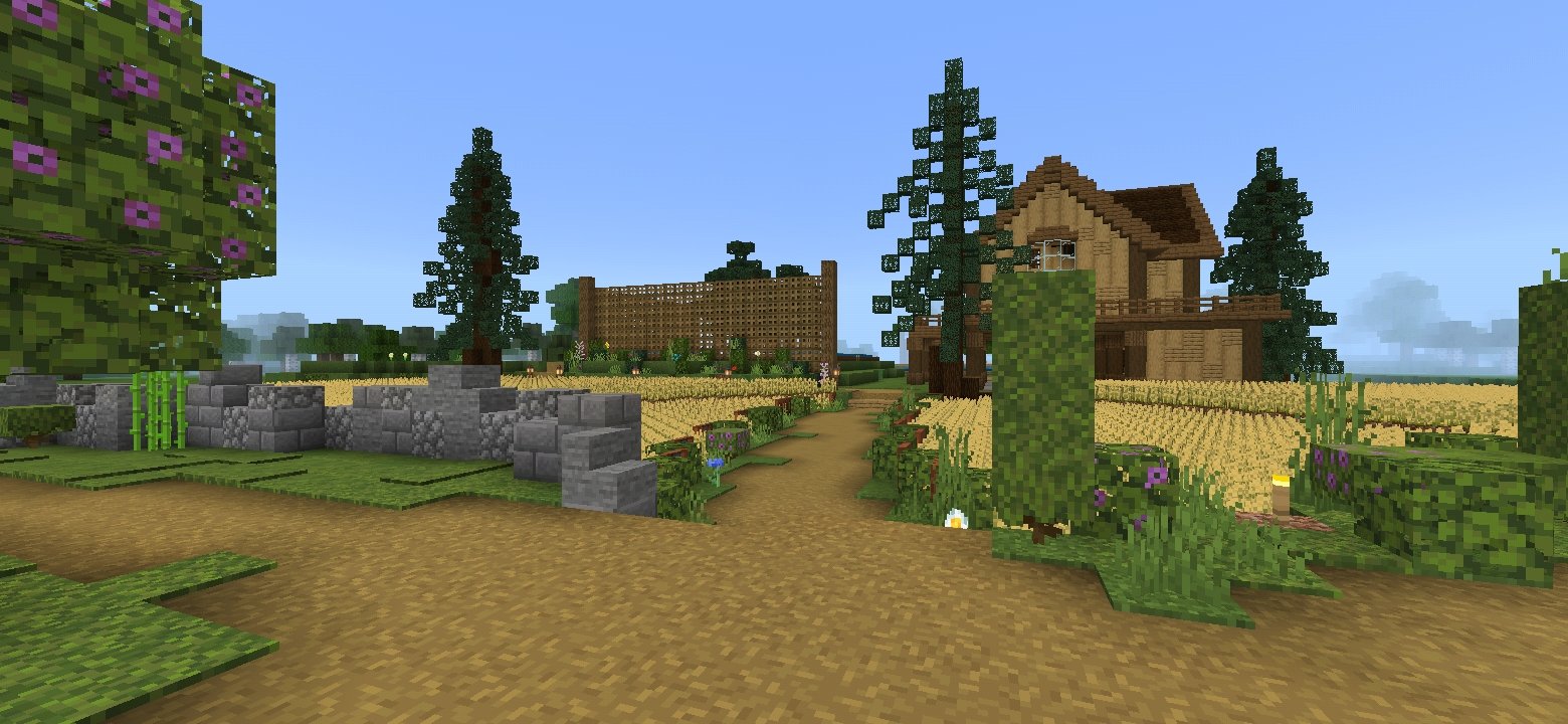 Plains and Village Background Pack